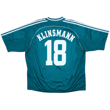 1998-00 Germany Away Shirt Klinsmann #18 - 8/10 - (XL)
