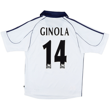 1999-01 Tottenham Home Shirt Ginola #14 - 9/10 - (S)