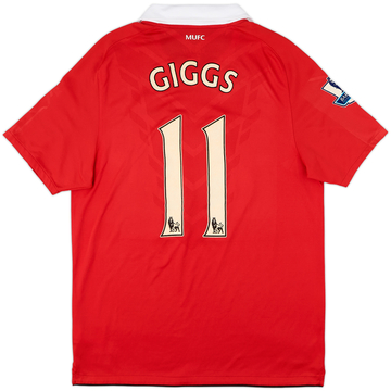 2010-11 Manchester United Home Shirt Giggs #11 - 7/10 - (L)