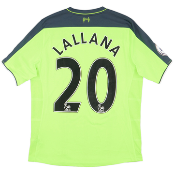2016-17 Liverpool Third Shirt Lallana #20 - 7/10 - (M)
