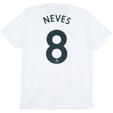 2018-19 Wolves Away Shirt Neves #8 - 8/10 - (M)