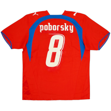 2006-08 Czech Republic Home Shirt Poborsky #8 (M)
