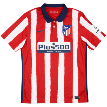 2020-21 Atletico Madrid Home Shirt - 8/10 - (M)
