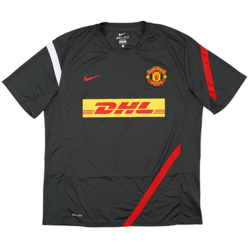 2012-13 Manchester United Nike Training Shirt - 9/10 - (XL)