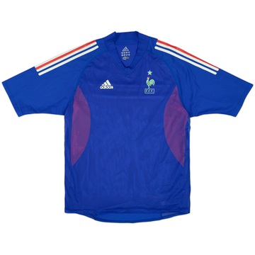 2002-04 France Player Issue Home Shirt - 5/10 - (M)
