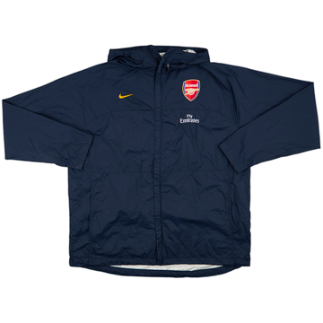 2008-09 Arsenal Nike Hooded Rain Coat - 7/10 - (XL)