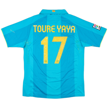 2007-09 Barcelona Away Shirt Yaya Toure #17 - 5/10 - (L)