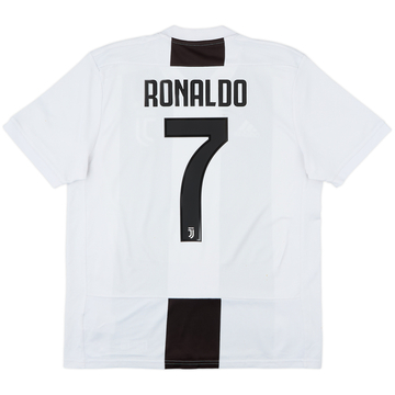 2018-19 Juventus Home Shirt Ronaldo #7 - 6/10 - (M)