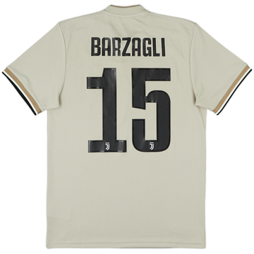 2018-19 Juventus Away Shirt Barzagli #15 - 7/10 - (S)
