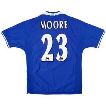 1999-00 Everton Home Shirt Moore #23 - 8/10 - (M)