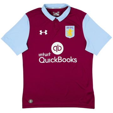2016-17 Aston Villa Home Shirt - 10/10 - (L)