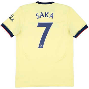 2021-22 Arsenal Away Shirt Saka #7 - 8/10 - (M)