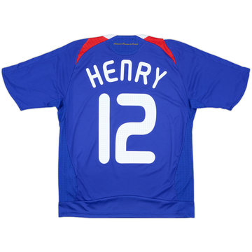 2007-08 France Home Shirt Henry #12 - 9/10 - (XL.Boys)
