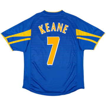 2001-03 Leeds United Away Shirt Keane #7 - 9/10 - (L)