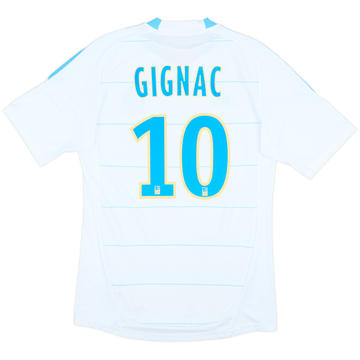 2010-11 Olympique Marseille Home Shirt Gignac #10 - 8/10 - (S)