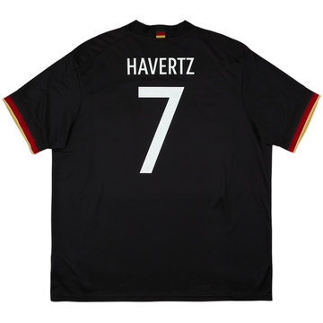 2020-21 Germany Away Shirt Havertz #7 - 9/10 - (XXL)