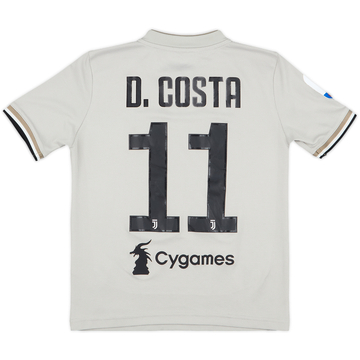 2018-19 Juventus Away Shirt D.Costa #11 - 9/10 - (S.Boys)