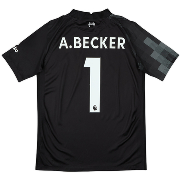 2021-22 Liverpool GK Shirt A.Becker #1 - 10/10 - (XL.Boys)