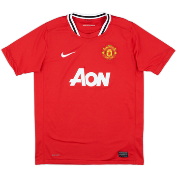 2011-12 Manchester United Home Shirt - 7/10 - (L.Boys)