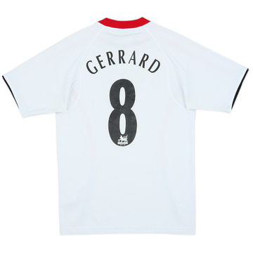 2005-06 Liverpool Away Shirt Gerrard #8 - 5/10 - (XS)
