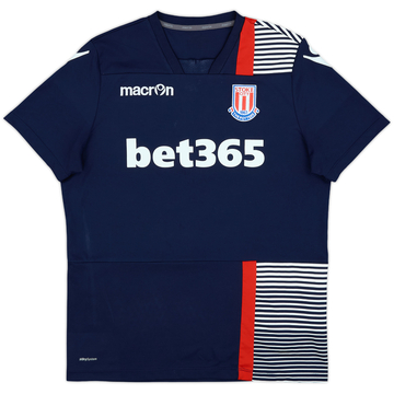 2017-18 Stoke City Macron Training Shirt - 6/10 - (M)