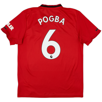 2019-20 Manchester United Home Shirt Pogba #6 - 6/10 - (M)