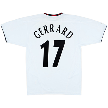2003-04 Liverpool Away Shirt Gerrard #17 - 6/10 - (S)