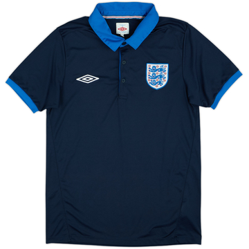 2010-11 England Umbro Polo Shirt - 9/10 - (S)