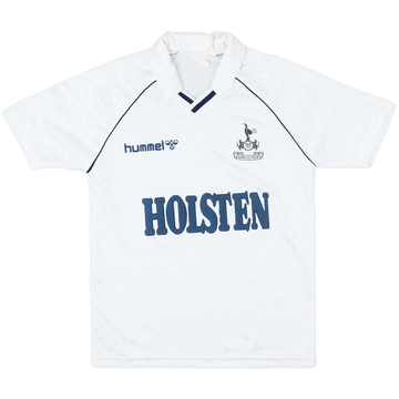 1987-89 Tottenham Home Shirt - 8/10 - (L.Boys)