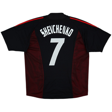 2002-03 AC Milan Third Shirt Shevchenko #7 - 8/10 - (XL)