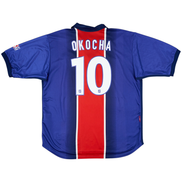 1998-99 Paris Saint-Germain Home Shirt Okocha #10 - 9/10 - (XL)