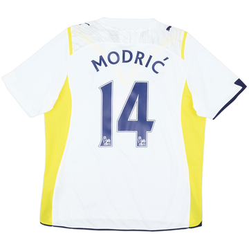 2009-10 Tottenham Home Shirt Modric #14 - 8/10 - (M)