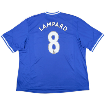 2013-14 Chelsea Home Shirt Lampard #8 - 9/10 - (3XL)