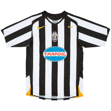 2005-06 Juventus Player Issue Home Shirt - 6/10 - (S)
