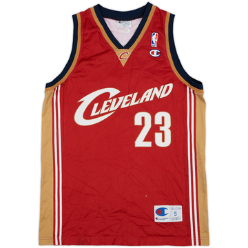 2003-10 Cleveland Cavaliers James #23 Champion Away Jersey - 5/10 - (S)