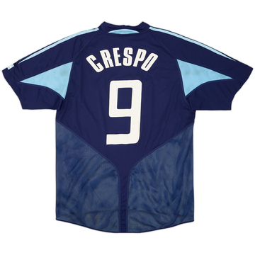2004-05 Argentina Away Shirt Crespo #9 - 10/10 - (L)