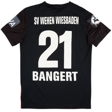 2016-17 Wehen Wiesbaden Home Shirt Bangert #21 - 6/10 - (M)