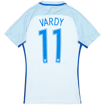 Camiseta de local versión jugador de Inglaterra 2016-17 Vardy #11 - 6/10 - (S)