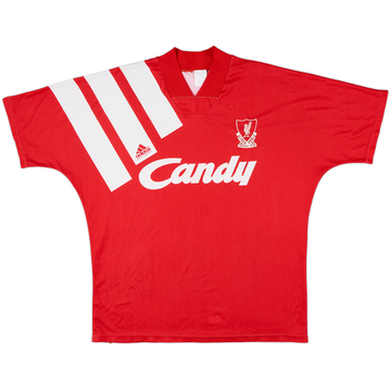 1991-92 Liverpool Home Shirt - 6/10 - (L)