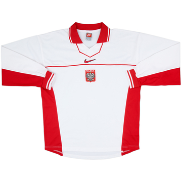 1997-98 Poland Home L/S Shirt - 9/10 - (XL)