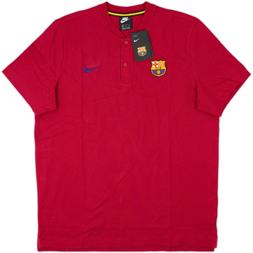 2020-21 Barcelona Nike Polo Shirt (XXL)