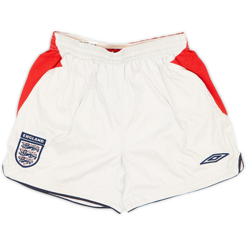 2004-06 England Away Shorts - 5/10 - (S.Boys)