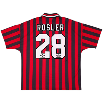 1994-96 Manchester City Away Shirt Rosler #28 - 8/10 - (XXL)
