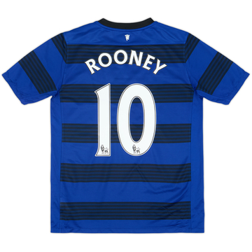 2011-13 Manchester United Away Shirt Rooney #10 - 6/10 - (XL.Boys)