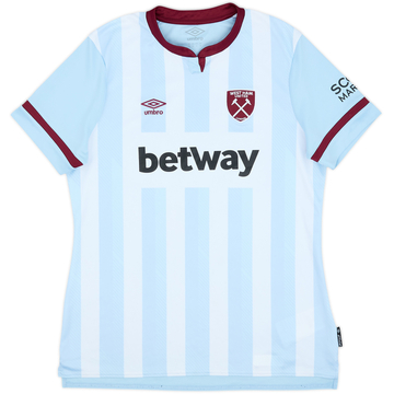 2021-22 West Ham Away Shirt - 6/10 - (Women's M)