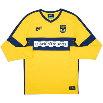 2014-15 Oxford United Home L/S Shirt - 10/10 - (S)