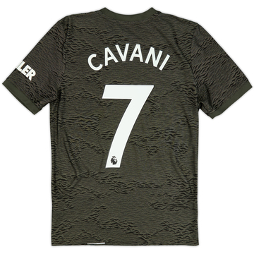 2020-21 Manchester United Away Shirt Cavani #7 - 10/10 - (L.Boys)