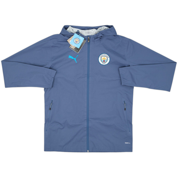 2024-25 Manchester City Puma Hooded Rain Jacket (M)