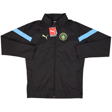 2022-23 Manchester City Puma Hooded Rain Jacket (M)