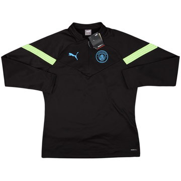 Top de entrenamiento 1/4 Zip Puma del Manchester City 2022-23 (L)